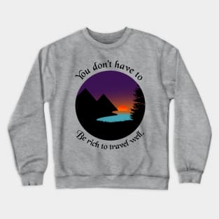 motion camping t-shirt / accessories Crewneck Sweatshirt